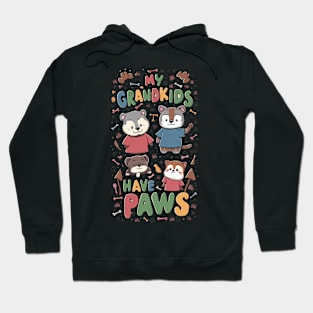 My Grandkids Have Paws Hoodie